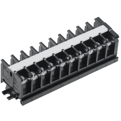 Блок зажимов БЗН TK-030 4 мм2 30А на DIN-рейку 10 пар IEK YZN43-10-004-K02 фото 1