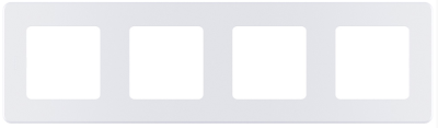 Рамка 4 поста - Inspiria - жемчуг Legrand 673966 фото 1