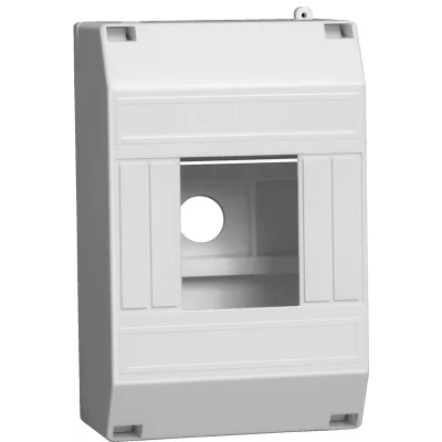 KREPTA 3 Корпус пластиковый КМПн 1/4 IP20 белый IEK MKP31-N-04-30-135 фото 1