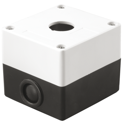 Корпус КП101 для кнопок 1место белый IEK BKP10-1-K01 фото 1
