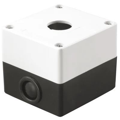 Корпус КП101 для кнопок 1место белый IEK BKP10-1-K01 фото 1