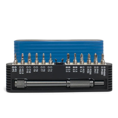 Набор отвертка с битами НБ-25 мини серия МАСТЕР КВТ 79773 фото 1