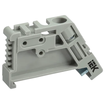 Ограничитель на DIN-рейку (пластик) IEK YXD12 фото 1