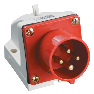 MAGNUM Вилка стац. ССИ-524 32А-6ч 380В 3P+PE IP44 IEK PSN52-032-4 фото 1