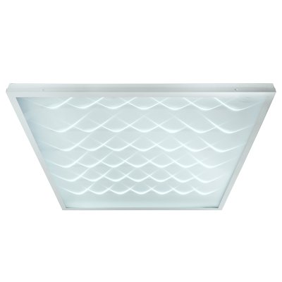 Светильник встраиваемый светодиодный 40W, 4000Lm, 6500K, рассеиватель с 3D эффектом, белый, AL2117 F фото 1