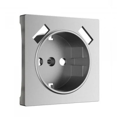 Накладка для розетки USB (серебряный матовый) W1179565 Werkel a063623 фото 1