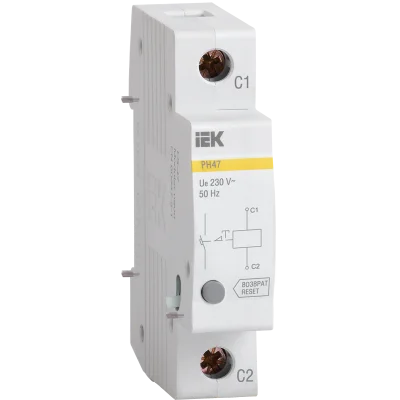 Расцепитель независ. РН47 новая серия на DIN-рейку IEK MVA01D-RN фото 1