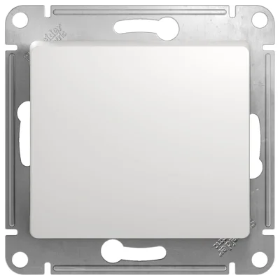 GLOSSA 1-клавишный ВЫКЛЮЧАТЕЛЬ, сх.1, 10АХ, механизм, БЕЛЫЙ Systeme Electric GSL000111 фото 1