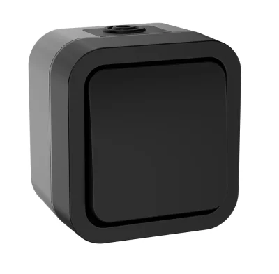 TORS Выключатель кнопочный 10А IP55 TS110 графит IEK TS-V14-0-10-55-K53 фото 1