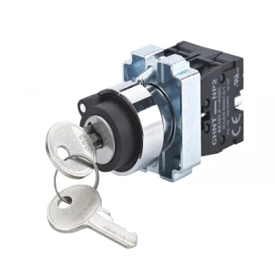 Переключатель NP2-BG33, 3 положения с фиксацией, 2НО IP40 CHINT 573989 фото 1