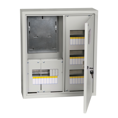 TITAN Корпус метал. ЩУРн-3/24 (560х480х165) IP31 IEK MKM32-N-24-31-ZO фото 1