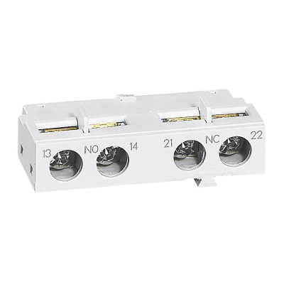 MPX3 Сигнальный контакт фронтальнцый монтаж 2НЗ C.AUX.FRON.2NA P/D.MOT. Legrand 417404 фото 1