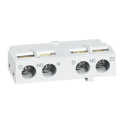 MPX3 Сигнальный контакт фронтальнцый монтаж 2НЗ C.AUX.FRON.2NA P/D.MOT. Legrand 417404 фото 1