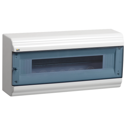 PRIME Корпус пластиковый ЩРН-П-18 белый IP41 IEK MKP82-N-18-41-10 фото 1