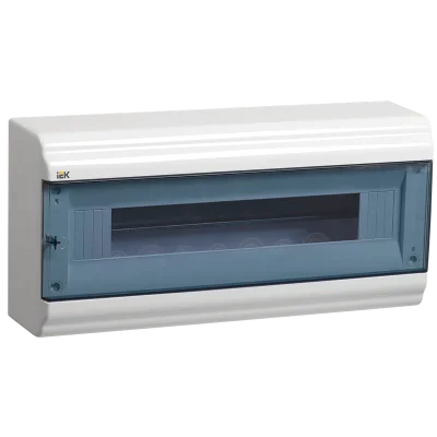 PRIME Корпус пластиковый ЩРН-П-18 белый IP41 IEK MKP82-N-18-41-10 фото 1