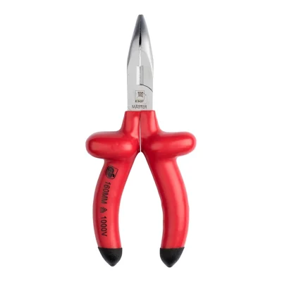 Длинногубцы изогнутые Master 160 мм 1000В EKF dgi-160-mas-in фото 1