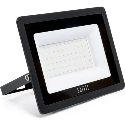 Прожектор светодиодный, 2835 SMD, 70W 6400K AC230V/50Hz IP65, черный в компактном корпусе, SFL90-70  фото 1