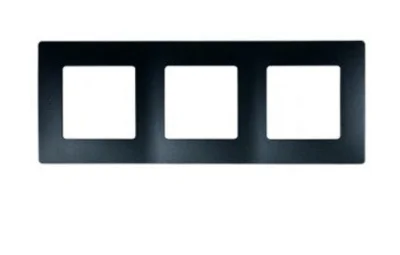 Рамка 3 поста - Etika - антрацит Legrand 672583 фото 1