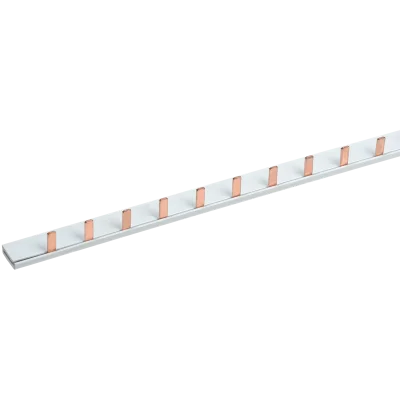 Шина соединительная (гребенка) 1-полюсная 63А 12 модулей 220mm IEK YNS21-1-063-22-12 фото 1