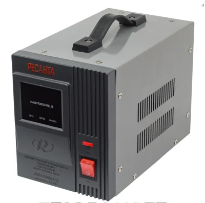 Стабилизатор напряжения РЕСАНТА АСН-1500/1-Ц Ресанта 63/6/3 фото 1