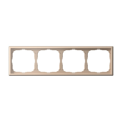 ARTGALLERY 4-постовая РАМКА, универсальная, ПЕСОЧНЫЙ Systeme Electric GAL001204 фото 1