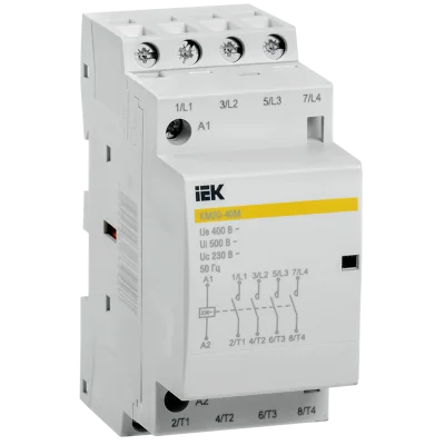 Контактор модульный КМ20-40М AC IEK MKK11-20-40 фото 1