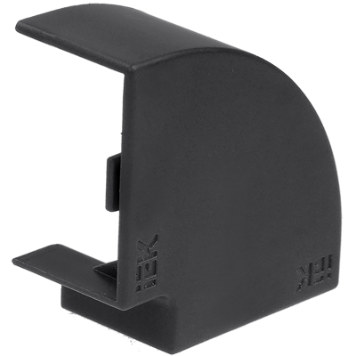 ELECOR Поворот 90град КМП 40х25 черный (4шт/компл) IEK EL-KK10D-P-040-025-K02 фото 1