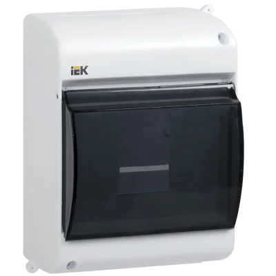 KREPTA 3 Корпус пластиковый КМПн 2/4 IP30 белый IEK MKP42-N-04-30-12 фото 1