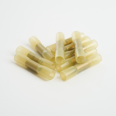 Гильза соединительная изолированная термоусаживаемая сечение 4-6-2,5мм2, 48A, желт STEKKER 32807 фото 1