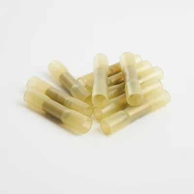 Гильза соединительная изолированная термоусаживаемая сечение 4-6-2,5мм2, 48A, желт STEKKER 32807 фото 1