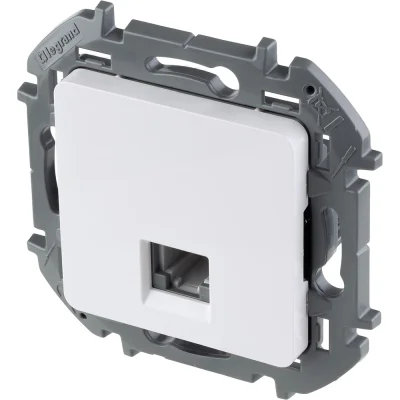 Розетка телефонная RJ11 - Inspiria - белый Legrand 673820 фото 1