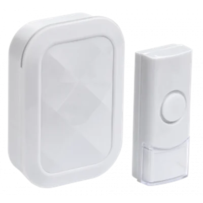 Звонок беспроводной ДЗБ3-36М белый IEK EZD21-03-AAA-K01 фото 1