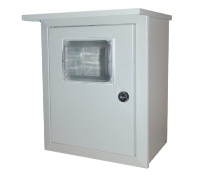 Щит ЩПК 280х230х140 с козырьком №1 стекло IP54 Scan Lights sc-li-280x230x140/1st фото 1