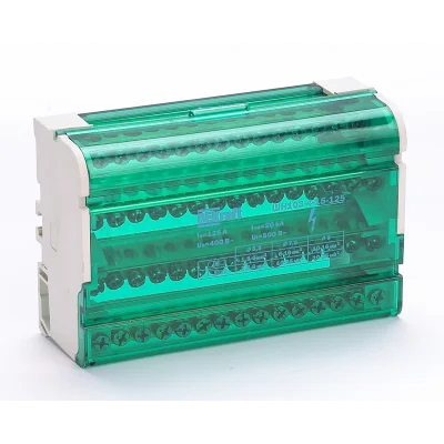 Кросс-модуль на DIN-рейку 4х15 групп, 125А ШН-103 DEKraft 32019DEK фото 1