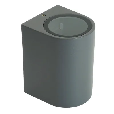 Светильник садово-парковый, 230V GU10, DH014, серый (на стену) Feron 11867 фото 1