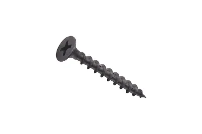 Саморез с потайной головкой (3,5х19 крупная резьба (оксидированные)) Абразив Плюс EDS001405 фото 1