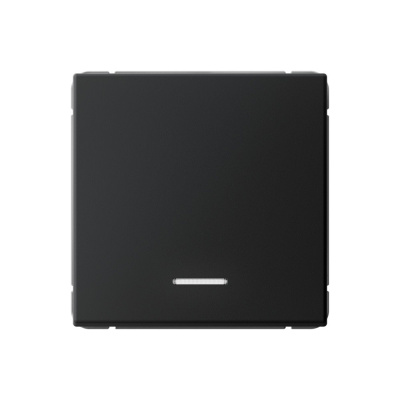 ARTGALLERY 1-клавишный ВЫКЛЮЧАТЕЛЬ с подсветкой, сх.1а, 10АХ, механизм, КАРБОН GAL0 Systeme Electric фото 1