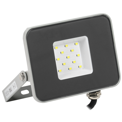 Прожектор СДО 07-10 светодиодный серый IP65 IEK LPDO701-10-K03 фото 1