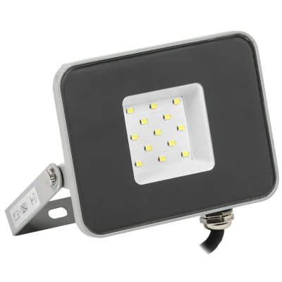 Прожектор СДО 07-10 светодиодный серый IP65 IEK LPDO701-10-K03 фото 1