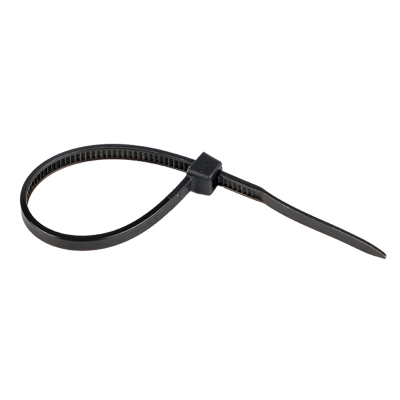 Хомут нейлоновый черный (2,5х100) (100шт.) Basic EKF plc-cb-2.5x100 фото 1