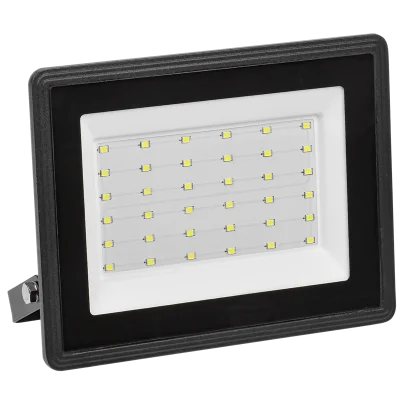 Прожектор СДО 06-50 светодиодный черный IP65 4000K IEK LPDO601-50-40-K02 фото 1