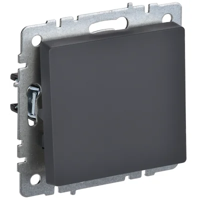 BRITE Выключ. 1-кл. перекр. 10А ВС10-1-3-БрГ граф. IEK BR-V13-0-10-K53 фото 1