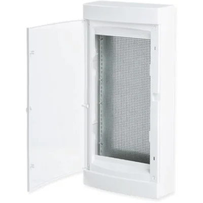 Щит слаботочный навесной "Unix" прозрачная дверь 4 габарит IP40 PROxima EKF ux-4m-n фото 1