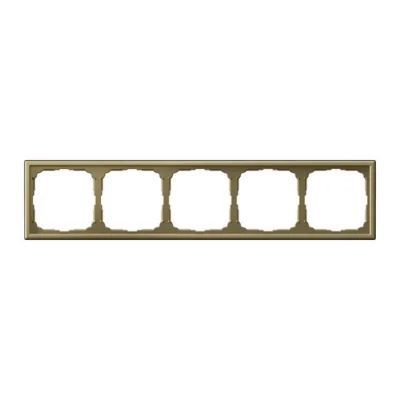 ARTGALLERY 5-постовая РАМКА, универсальная, ЗОЛОТО Systeme Electric GAL001605 фото 1