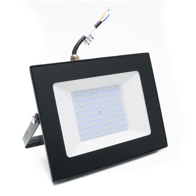 Прожектор светодиодный 2835 SMD 100W 6400K IP65 AC230V/50Hz, черный, LL-922 Feron 32103 фото 1