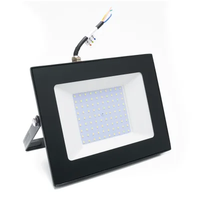 Прожектор светодиодный 2835 SMD 100W 6400K IP65 AC230V/50Hz, черный, LL-922 Feron 32103 фото 1