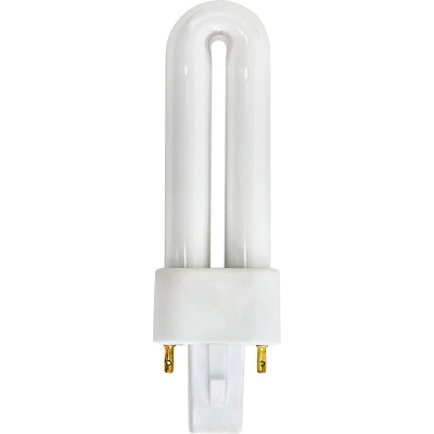 Лампа люминесцентная одноцокольная, 9W 230V 1U/T4 2P G23 6400K, EST1 Feron 04278 фото 1
