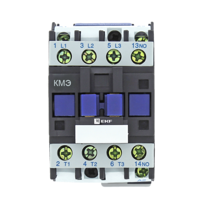 Контактор КМЭ 3P 9А 230В AC 4кВт EKF ctr-s-9-230-basic фото 1