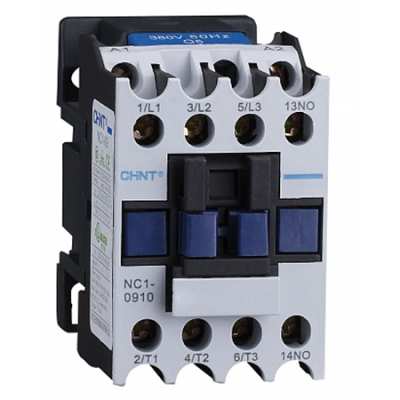Контактор NC1-0901 9А 230В/АС3 1НЗ 50Гц (R) CHINT 220800 фото 1