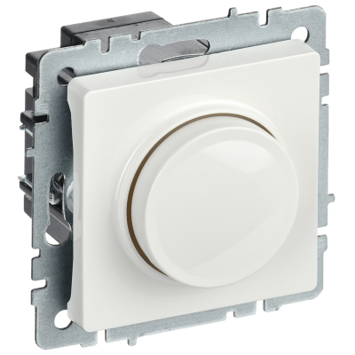 BRITE Светорег. пов-наж. 600Вт СС10-1-0-БрБ бел. IEK BR-D20-0600-K01 фото 1